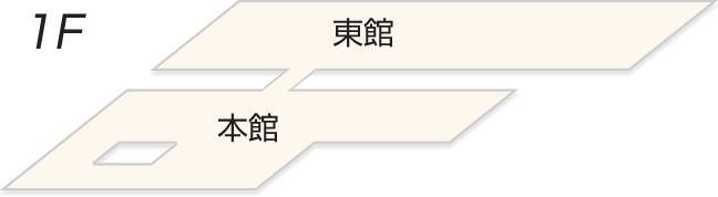 施設の1階フロアー図